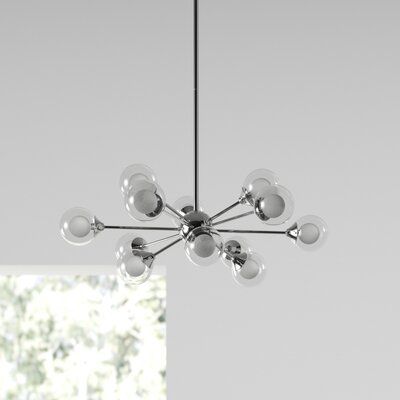 Pin On S Pin On S, 12 Light Sputnik Sphere Chandelier
