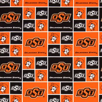 Sykel Enterprises NCAA Oregon State Collegiate Check TEAM COLOR Fabric by the Yard