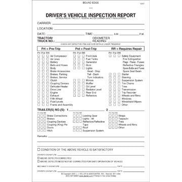 Jj Keller Detailed Drivers Vehicle Inspection Report With Pre Post Trip 2 8cf09a40 Resumesample Resumefor Inspection Checklist Vehicle Inspection Inspect