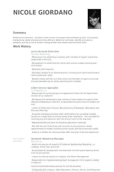 toys r us executive resume good resume examples resume junior executive resume