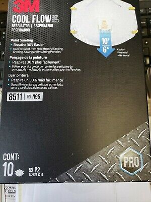 3m pro paint sanding vented respirators 8511 10 masks n95 3m pro paint sanding vented respirators 8511 10 masks n95