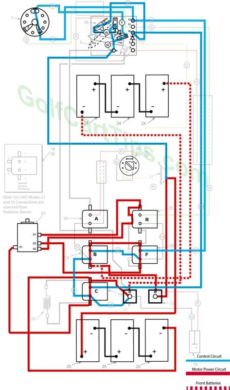 Harley Davidson Golf Cart Wiring Diagrams 1967-1978 DE | Harley