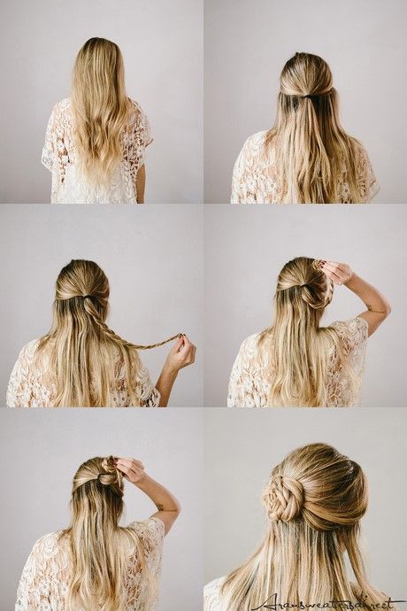 Einfache Frisuren Für Anfänger Lange Haare