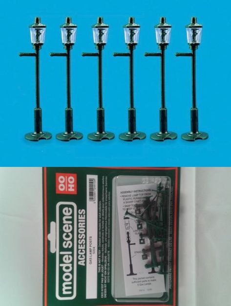 Field Scenery OO//HO Garden Busch 6015 F1 Wood Fencing