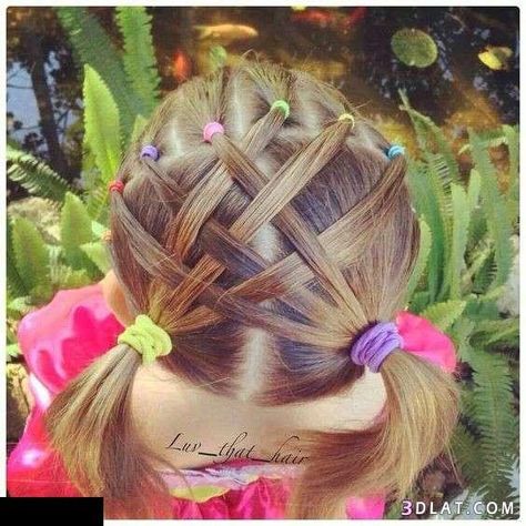 تسريحات بنوتات جديدة2018 اجمل تسريحات مجنونه للبنات 3dlat Com 03 18 Acbb Hair Styles Kids Hairstyles Little Girl Hairstyles