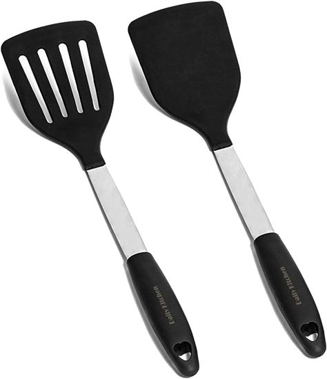 Silicone Spatula, Spatula Set, Kitchen Spatula, Spatula, Stainless Steel Metal, Stainless Steel, Steel Handle, Cutting Tools