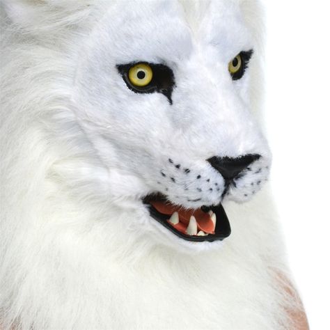 Moving Mouth Leopard Mask