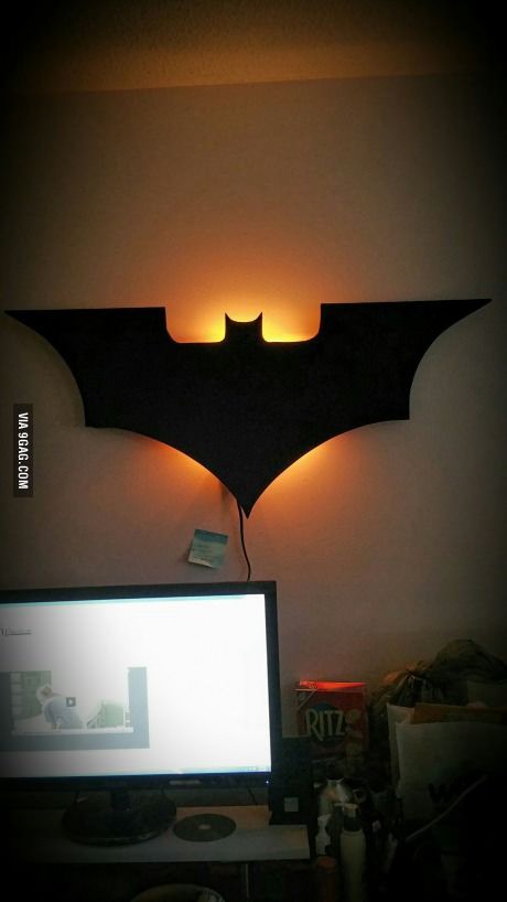 Pin On Geek Fun - Batman Light Home Decor Pin On Geek Fun - Batman Light Home Decor