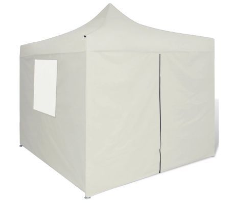 Pin på Åland vidaXL Pop Up hopfällbart partytält med 4 sidoväggar 3x3 m