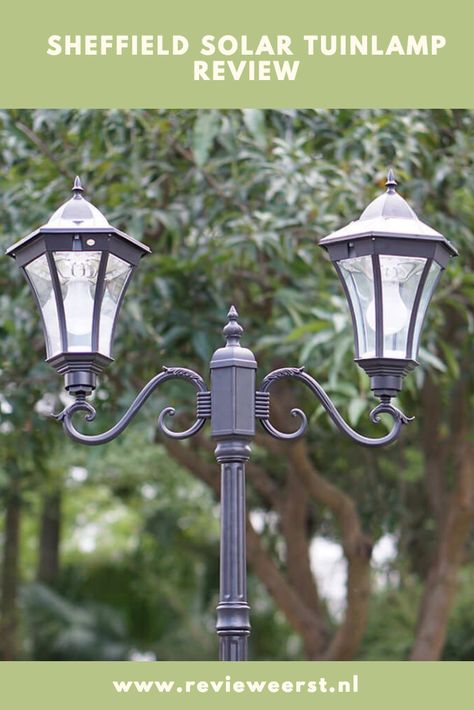 Solar tuinlamp Sheffield van SolarlampKoning ...