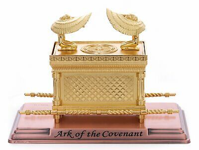 2 X 1.50 X 1.10 HLG007 The Ark of the Covenant Gold Plated Table Top Mini Zuluf 2 X 1.50 X 1.10 HLG007 The Ark of the Covenant Gold Plated Table Top Mini Zuluf