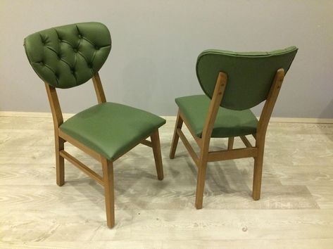 genova sandalye kapitone detayiyla ve ayaklarindaki torna isciligi ve iskeletinde bulunan kurutulmus gurgen agacini el emegi home decor dining chairs furniture
