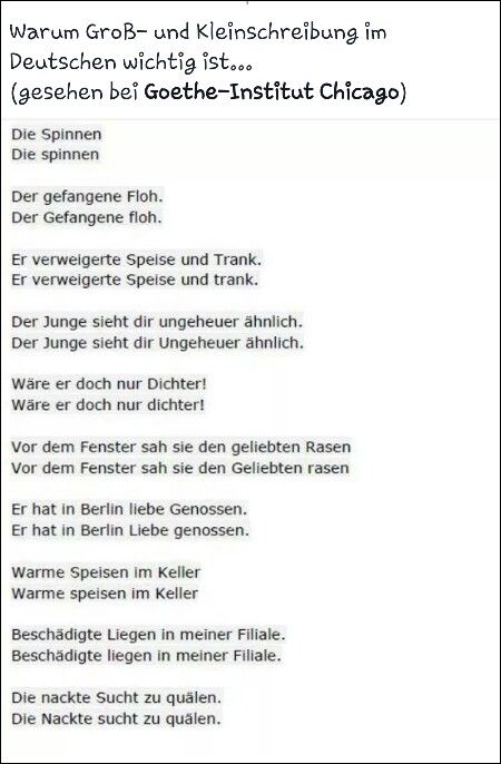 Kennenlernen gro? kleinschreibung
