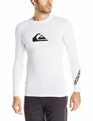 Quiksilver Mens All Time Long Sleeve Surf Tee Rashguard