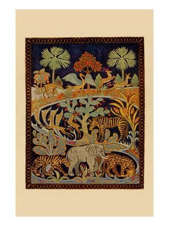 Animal Tapestry Posters Needlecraft Magazine Allposters Com Tapestry Art Magazine Wall Art Posters Art Prints