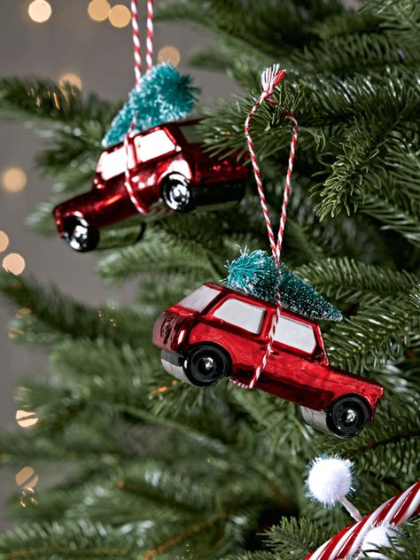 Two Vintage Car Decorations Christmas Tree Decorating Tips Two Vintage Car Decorations Christmas Tree Decorating Tips
