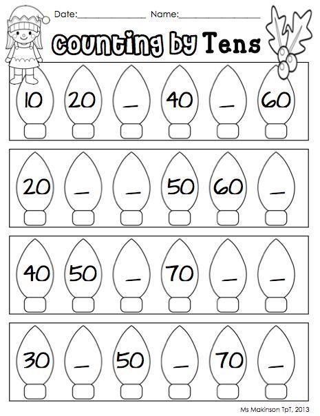 Counting By 10s Worksheet Kindergarten Place Value Pack This Packet Is Jammed Full Of Worksheets To Help In 2020 Fast Finisher Activities Base Ten Blocks Tens And Ones
