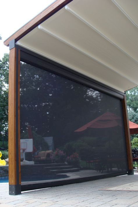 Pergola adossée en aluminium couverture coulissante en toile - store enrouleur occultant exterieur Pergola adossée en aluminium couverture coulissante en toile - store enrouleur occultant exterieur