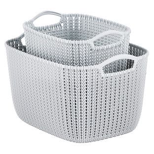 Curver Knit 60 Litre Laundry Hamper Dunelm Laundry Hamper
