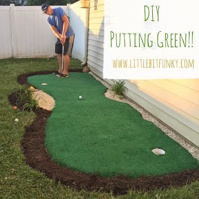 How To Make A Backyard Putting Green Diy Projects How To Make A Backyard Putting Green, Build Putting Green In Garden