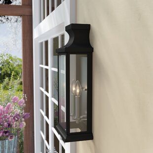 Charlton Home Cajigas Oil Burnished Bronze 1 Bulb Outdoor Wall Lantern Wayfair Wall Lantern Outdoor Wall Lantern Outdoor Lighting