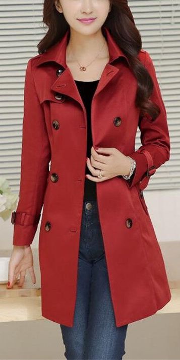 red spring jackets