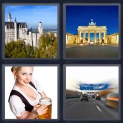 Respuesta Cuatro Fotos Una Palabra 8 Letras Carretera Castillo Cerveza Ciudad 4 Fotos 1 Palabra Fotos Palabras