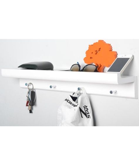 Organiser Shelf With 4 Hooks White At Argos Co Uk Your For Wall Mounted Shelv Floating Shelves Wood Black - Wall Mounted Letter Rack Argos Organiser Shelf With 4 Hooks White At Argos Co Uk Your For Wall Mounted Shelv Floating Shelves Wood Black - Wall Mounted Letter Rack Argos