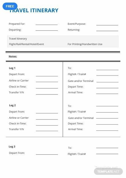 free simple travel itinerary in 2019 travel itinerary plan trip itinerary