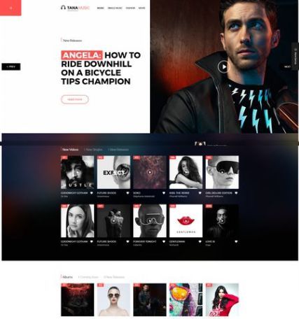 Musik Music Web Application Template Music Web Web