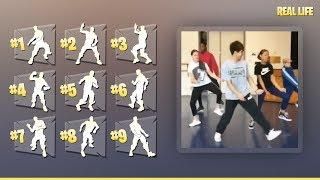 Adivina El Baile De Fortnite En La Vida Real Tusadivi Dance Fortnite Holiday Decor