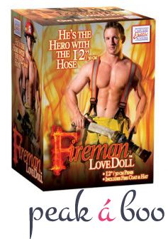 Fireman Love Doll Where There S Smoke He Will Put Out Your Fire