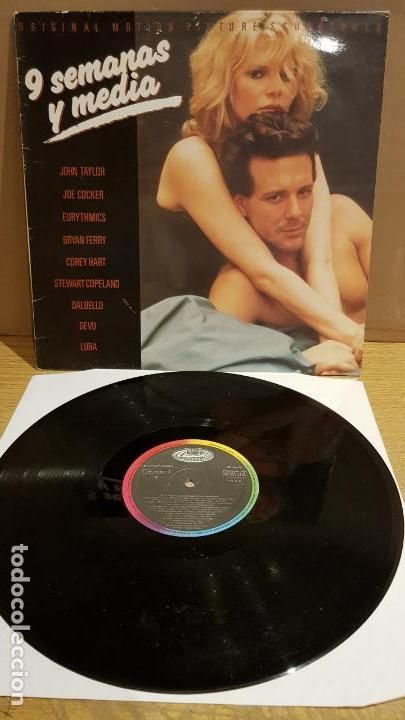 B S O 9 Semanas Y Media Lp Capitol Records 1986 Mbc Discos De Vinilo John Taylor Corey Hart