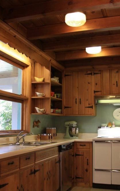 43 Ideas For Kitchen Cabinets Painted Retro Cupboards In 2020 Pine Knotty Renovation Pine Kitchen Cabinets Knotty, Pine Kitchen Cabinets Ideas