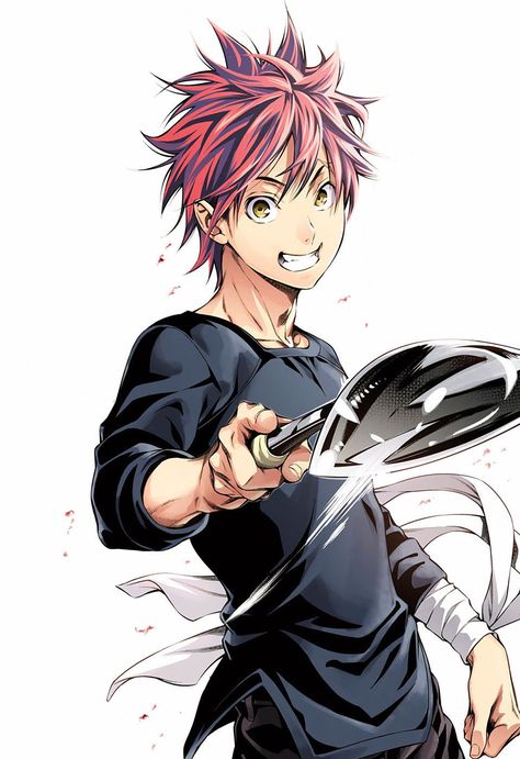Shokugeki no soma manga to anime