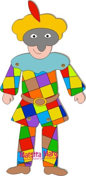 Marionetta Di Arlecchino Carnevale Carnevale Scuola E Infanzia