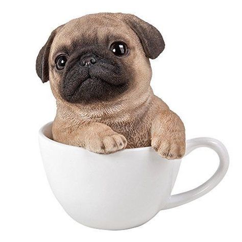 Adorable Teacup Pet Pals Puppy Collectible Figurine 5 75 Inches