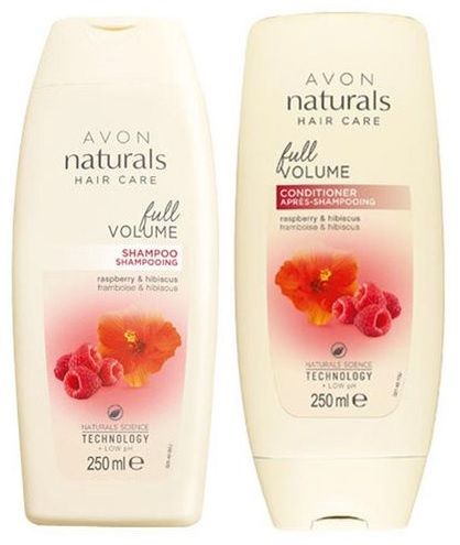 Avon Naturals Full Volume Raspberry Hibiscus Shampoo And Conditioner Avon Naturals Full Volume Raspberry Hibiscus Shampoo And Conditioner