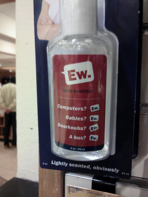 Cleaner Than Sh T Hand Sanitizer Funny 59ml Pocket Handbag Travel