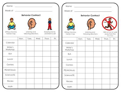 Special Education worksheets for use with Edmark Reading Program - music contract templates Special Education worksheets for use with Edmark Reading Program - music contract templates