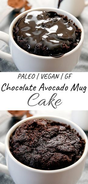 Flourless Chocolate Avocado Mug Cake Paleo Gluten Free Vegan Flourless Chocolate Avocado Mug Cake Paleo Gluten Free Vegan