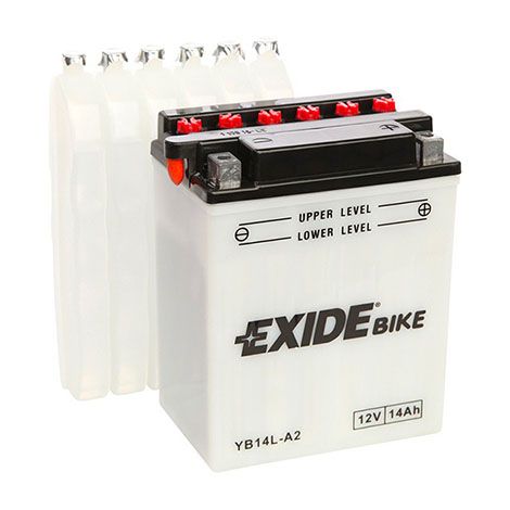 14Ah Exide YB14L-A2 batterie de moto