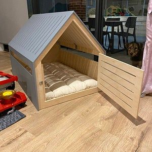 Modern Dog And Cat House Dog Bed Cat Bed Wooden Pet House Modern Pet House Modern Pets Furniture Dog Pillow Cat Pillow Indoor Dog House Indoor Dog House Dog Bed Dog Bedroom