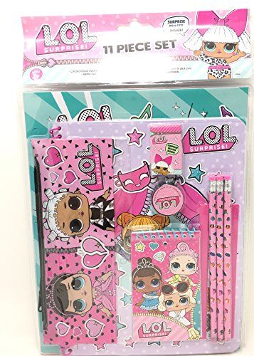lol surprise stationery set