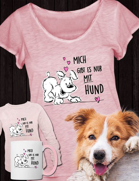 Labrador Damen T-Shirt mit Hund Fun Shirt Hunde Haustier Geschenk Geburtstag