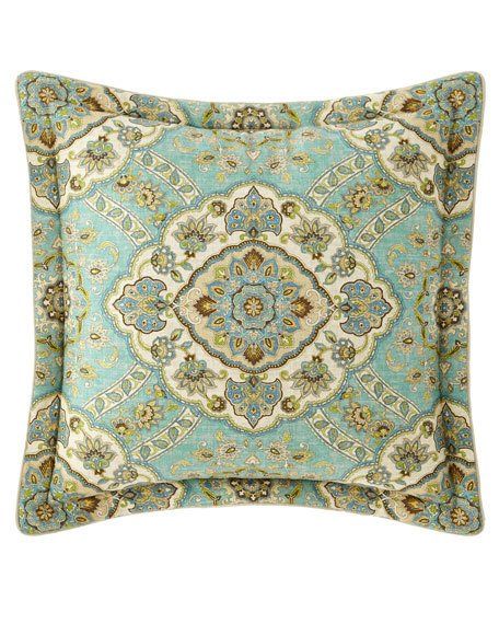 Sherry Kline Home Checked Country Manor European Sham Luxury Pillows Decorative Pillow Shams - Sherry Kline Home Collection Country Manor Bedding Sherry Kline Home Checked Country Manor European Sham Luxury Pillows Decorative Pillow Shams - Sherry Kline Home Collection Country Manor Bedding