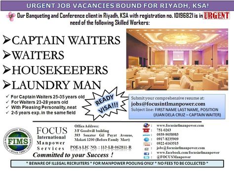 NO PLACEMENT FEE JOB VACANCIES FOR ALLIED HEALTHWORKERS BOUND FOR - housekeepers resume NO PLACEMENT FEE JOB VACANCIES FOR ALLIED HEALTHWORKERS BOUND FOR - housekeepers resume