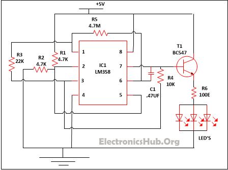 Automatic Street Light Controller Using Relays and LDR Circuit - ics organizational chart Automatic Street Light Controller Using Relays and LDR Circuit - ics organizational chart