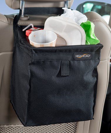 Car Trash Bin Waste Basket Storage Garbage Can Litter Leakproof Bag Organizers