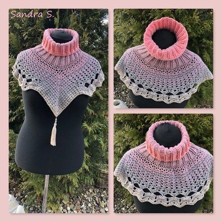 Kragenschal Häkeln Schalkragen Häkeln Poncho Jacke Schal Schalkragen